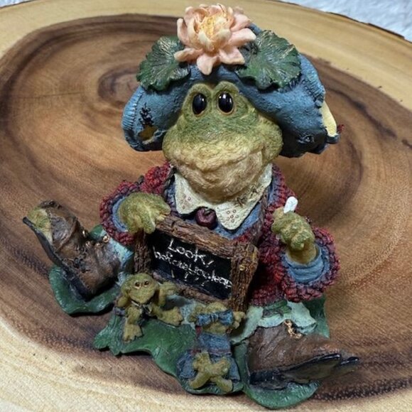 Vintage Boyds Bears Ms. Lilypond...Lesson Number One Wee Folkstone Ribbit & Co. - Picture 7 of 10